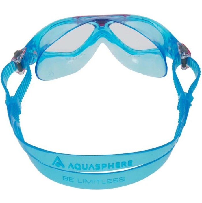 2024 Aquasphere Junior Vista Swim Mask MS5634302LC - Clear / Turquoise